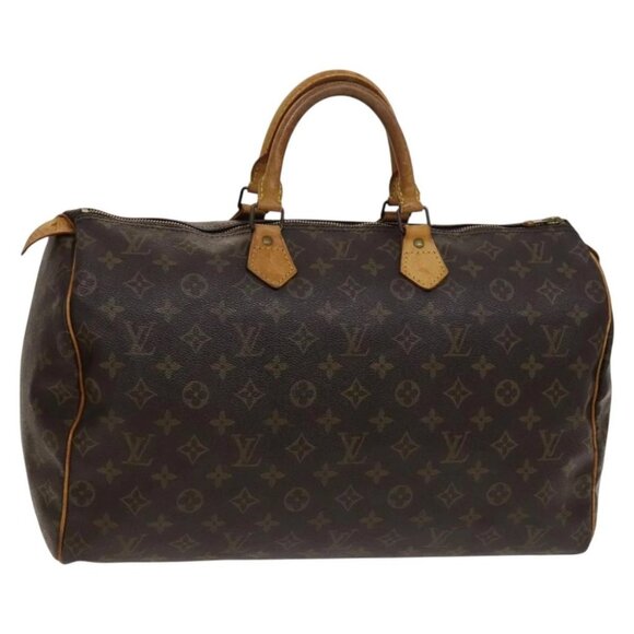 LOUIS VUITTON Monogram Speedy 40 Hand Bag M41522 LV Auth 139182 - Picture 1 of 16